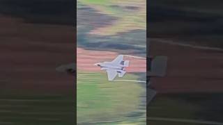 THIS WAS LOW MACH LOOP F35 STEALTH FIGHTER JET f35 machloop royalairforce [upl. by Naaman637]