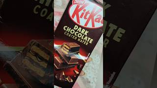 New KitKat Dark Chocolate with Coated Wafer🍫😍 chocolate shorts ytshorts shortsfeed shortsindia [upl. by Nat135]