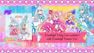 Wonderful Pretty Cure evolution with Wonderful Precure Ver [upl. by Gleason269]