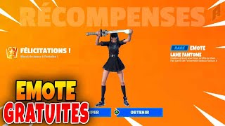 Emote GRATUIT sur Fortnite Saison 4 [upl. by Kcirdaed58]