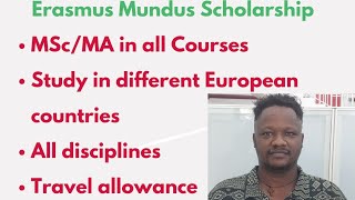 Erasmus Mundus Scholarship MSc or MA over 2000 courses Study in Europe Fully Funded [upl. by Ahsikad180]