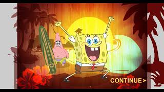 SpongeBob Goo Lagoon Surfing Showdown  Full Playthrough [upl. by Aisekal]