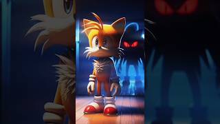 Tails MEETS Sonic Exe horrorstories cartoon sonic [upl. by Imotas]