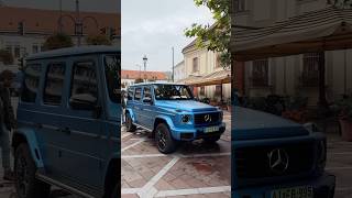 G Mercedes ami elektromos… mercedesgwagon mercedes gwagon elektromosauto [upl. by Lleze471]