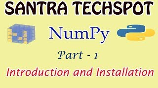 1  NumPy Tutorial in Tamil  Introduction and Installation  Python for Data Science [upl. by Ashwell334]