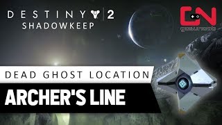 Destiny 2 Dead Ghost Archers Line Location  Echo of the Great Disaster Quest [upl. by Enihsnus336]