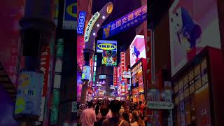 Tokyo Nightlife tokyo japan shinjuku shinjukustation traveling traveltojapan [upl. by Zack69]