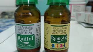 Rinifol dry syrup Vs Rinifol Z dry syrup Hindi me farak janiye [upl. by Alegnaed]