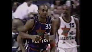 Grant Hill Completes the Same Exact AllStar Dunk 10 Years Apart [upl. by Ettelorahc]