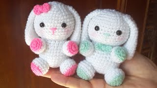 CONEJITOS bebés AMIGURUMIS Tutorial PASO A PASO Parte 6  Final [upl. by Shae]