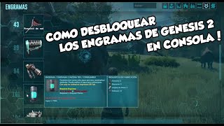 COMO DESBLOQUEAR LOS ENGRAMAS DE GENESIS 2 BUGUEADOS EN CONSOLA [upl. by Margaret]