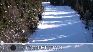 Pinzolo ski slope Competition [upl. by Anoirtac]