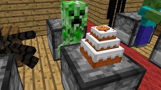 Monster School Baking  Minecraft Animation [upl. by Celle34]