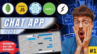 RealTime Chat App with MERN Stack Tutorial 1  Nodejs  Reactjs Socketio JWT MongoDB [upl. by Annairba]