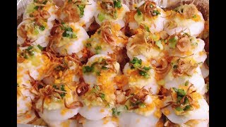 Bánh bèo  New York Steamed Rice Cake with Mung Bean amp Shredded Shrimps [upl. by Regnig]