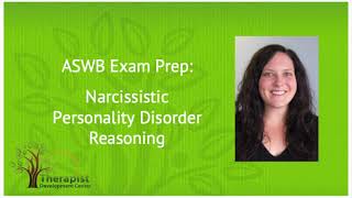 Narcissistic Personality Disorder Recall Practice Question  ASWB Exam Prep [upl. by Jory]