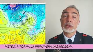 METEO RITORNA LA PRIMAVERA IN SARDEGNA [upl. by Hibbitts]