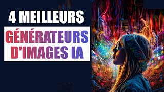 4 MEILLEURS GÉNÉRATEURS DIMAGES AI ART EN 2024 [upl. by Neirad]