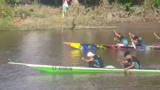 Lomba Sampan Bidar Race Lubuk Dagang FAdison Menang [upl. by Olenta]