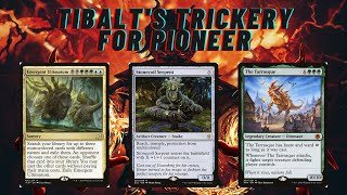 This Deck is Cracked  Tibalts Trickery Combo for Pioneer [upl. by Melone]