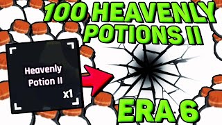 We Opened 100 HEAVENLY POTION 2 in SOLS RNG ERA 6 [upl. by Zippora]