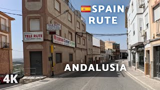 4K ROAD TRIP  VILLAGE OF RUTE ANDALUSIA  SPAIN  Part 2 [upl. by Elman]