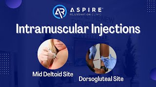 Intramuscular IM Injection Demos [upl. by Beatty]