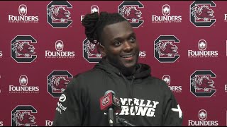 Football Dakereon Joyner News Conference 091223 [upl. by Eelyek]