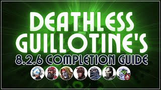 Deathless Guillotine Challenge Guide  826 Completion  Dec 2023  MCOC  Bahamet [upl. by Doubler]