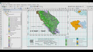 Como hacer membrete en ArcGis 🟢Paso a Paso [upl. by Nedgo877]