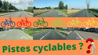 Les quotpistes cyclablesquot  pistes suggérées 🇧🇪 [upl. by Bab427]