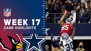 Cardinals vs Cowboys Week 17 Highlights  NFL 2021 [upl. by Utta453]