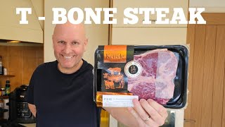 Salt Moss Dry Aged T BONE STEAK Review [upl. by Bonacci339]