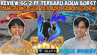 REVIEW SG 2 FF TERBARU WARNA BIRU LANGSUNG GUA TES ADU SAMA SG OPM ATRIBUTNYA HAMPIR SAMA CUY😱 [upl. by Melvin415]