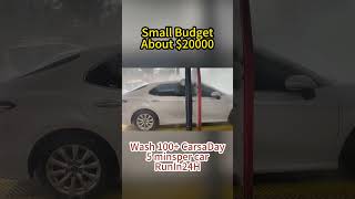 Contactless car wash with 24hour efficiencycarwash carwashing [upl. by Vachill]