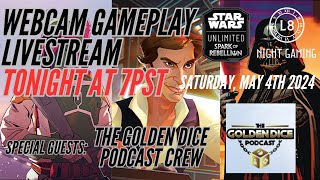 Special Guests The Golden Dice Podcast Crew  Star Wars Unlimited Gameplay Livestream [upl. by Zenia]