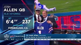 Buffalo Bills Josh Allen Spoofs quotDraft Dayquot Movie [upl. by Ylekalb]