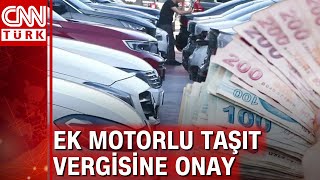 Ek motorlu taşıtlar vergisine onay CHPnin iptal başvurusu oy birliği ile reddedildi [upl. by Per385]