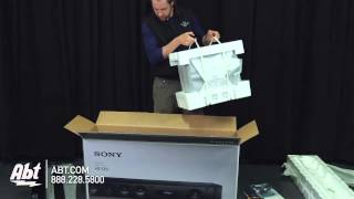 Unboxing Sony Black HiRes 71 Sound Bar With Wireless Subwoofer Package  HTST9 [upl. by Belamy126]