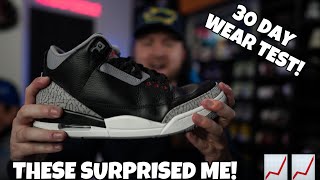 I WORE THE 2024 JORDAN 3 “BLACK CEMENT” FOR 30 DAYS STRAIGHT YOU WILL BE SURPRISED HOW THESE DID [upl. by Daht]