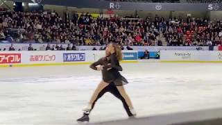 IDF19 Ice Dance FD  Gabriella Papadakis  Guillaume Cizeron spoken word poetry [upl. by Jenn11]