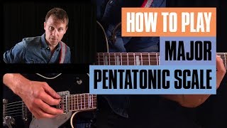 Incredible Way to Play Major Pentatonic Scale Solos Anywhere  Guitar Tricks [upl. by Reerg108]