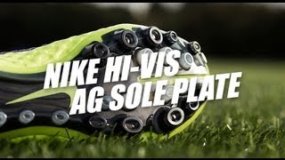 Nike HiVis sole plates Artificial Grass [upl. by Kissel]