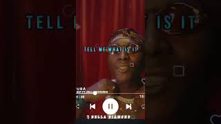 Qdot ft Bella Shmurda  Juba lyrics video BellaShmurdaMUSIC shorts music lyrics afrobeats [upl. by Nnaasil]