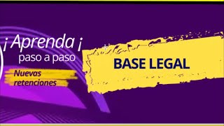 quotBase Legal de la Retención en la Fuente del IVA Todo lo que Necesitas Saberquot [upl. by Nnagrom]