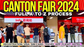 Canton Fair Registration  Full Process Guide to Canton Fair 2024  China Export and Import Fair [upl. by Ingar69]