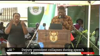 Deputy President collapses while delivering speech [upl. by Oileve]