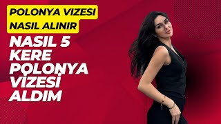 Nasıl 5 kere Polonya Vizesi Aldım  Polonya Vize Ücreti  VFS Global [upl. by Evers377]