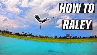 HOW TO RALEY  WAKEBOARDING  KICKER  CABLE [upl. by Sloatman]