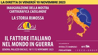 X Festival di Limes Il fattore italiano nel mondo in guerra  la diretta di venerdì 10 novembre [upl. by Stauffer]